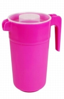 כד/קנקן פלסטיק קלאסי+מכסה