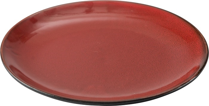 צלחת צים אדום/שחור 26.5 ס"מ פורצלן JAGUAR 3