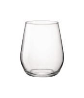 כוס מים/יין ללא רגל אלקטרה 380 מ"ל קריסטלן BORMIOLI