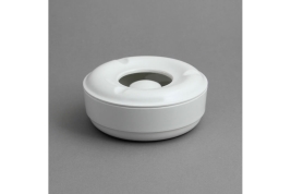 מאפרה חסינת רוח לבנה מלמין EFAY