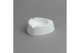 מאפרה משולשת 105 מלמין לבן EFAY