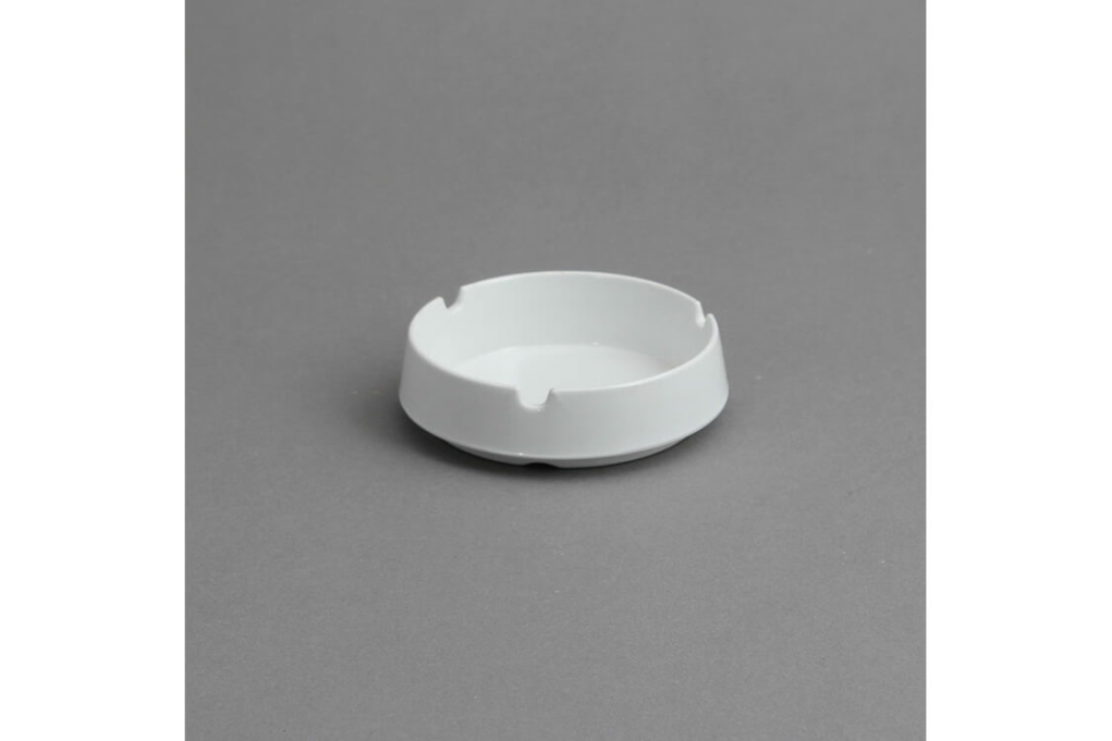 מאפרה עגולה 9 ס" מלמין לבן EFAY 3