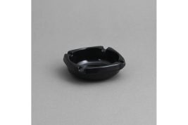 מאפרה מרובעת 9.5 מלמין שחור EFAY