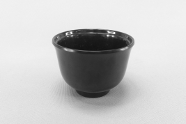 קערה/לפתניה 10 ס"מ מיסו זן מלמין שחור EFAY