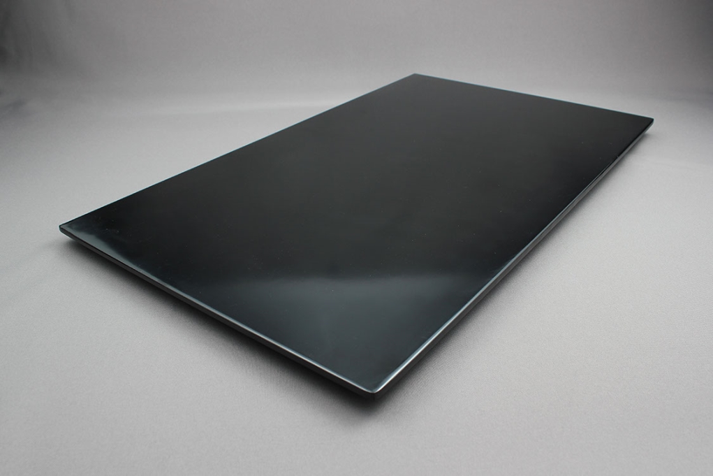 פלטה גסטרונום 1/1 מוגבהת מלמין שחור EFAY 3