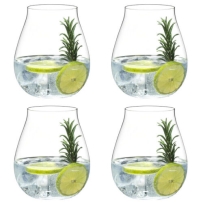 סט 4 יח' כוס ג'ין טוניק ללא רגל קריסטל  Riedel O 76CL