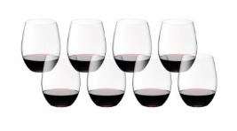 סט כוס קריסטל יין ללא רגל 6+2 Riedel Cabernet Merlo 60CL