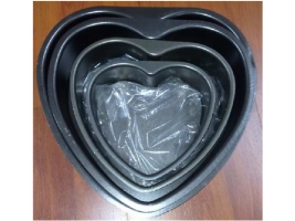 תבנית לב מתפרקת נון סטיק 26 ס"מ -  מבצע עג"ה YABA