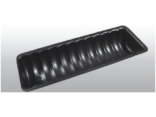 תבנית משולשת ציפוי טפלון דוגמת פרח 24/7.5/4 ס"מ - מבצע עג"ה YABA 3