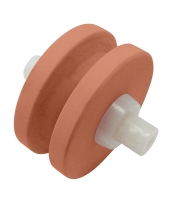 גלגל חלופי למשחיז גדול 3 גלגלים חום GLOBAL GB550