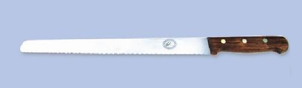 סכין קונדיטור ידית עץ שינים מעוגלות 30 ס"מ 3