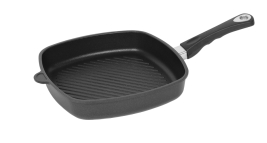 מחבת סטייק 28 ס"מ מרובעת ציפוי לוטן 285 AMT