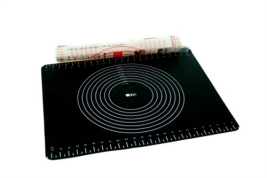 משטח סיליקון 50/40 ס"מ לרידוד עיגולים וסימונים