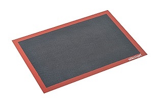 משטח סיליקון/סילפאט 60/40 ס"מ אוורירי שחור מסגרת אדומה S.F 3