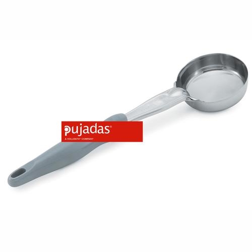 כף רוטב פיצה 120 מ"ל קוטר 8.2 ס"מ אורך 34 ס"מ ידית אפורה PUJADAS 3