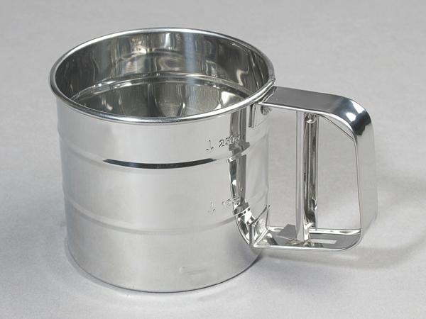 כוס נפה נירוסטה קוטר 10 גובה 10  ס"מ 3