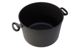 סיר יציקה אלומיניום 32 ס"מ גבוה+16 ליטר ציפוי לוטן 2132 AMT