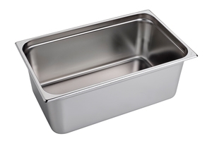 תבנית גסטרונום 1/1/200 (32.5/53 ג-20 ס"מ)(28 ליטר) H-D נירוסטה 0.8  מ"מ