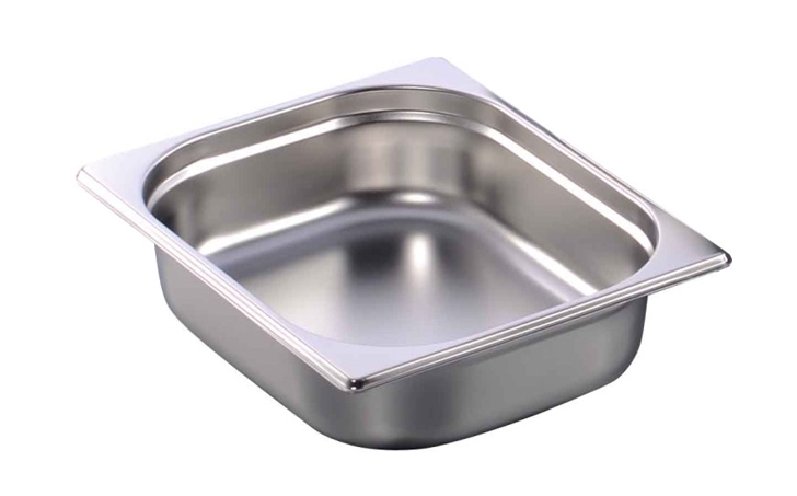 תבנית גסטרונום 1/2/100 (26.5/32.5 ג-10 ס"מ)(6 ליטר) נירוסטה 0.6 מ"מ 3