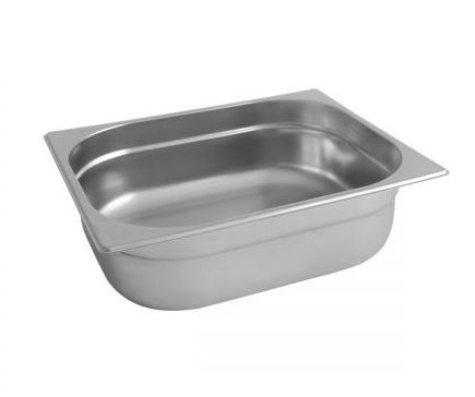 תבנית גסטרונום 1/2/150 (26.5/32.5 ג-15 ס"מ)(10 ליטר) נירוסטה 0.6 מ"מ 3