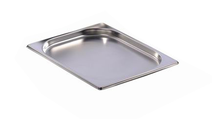 תבנית גסטרונום 1/2/20 (26.5/32.5 ג-2 ס"מ)(1.2 ליטר) נירוסטה 0.6 מ"מ 3