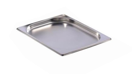 תבנית גסטרונום 1/2/20 (26.5/32.5 ג-2 ס"מ)(1.2 ליטר) נירוסטה 0.6 מ"מ