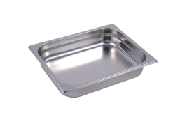 תבנית גסטרונום 1/2/65 (26.5/32.5 ג-6.5 ס"מ)(4 ליטר) נירוסטה 0.6 מ"מ