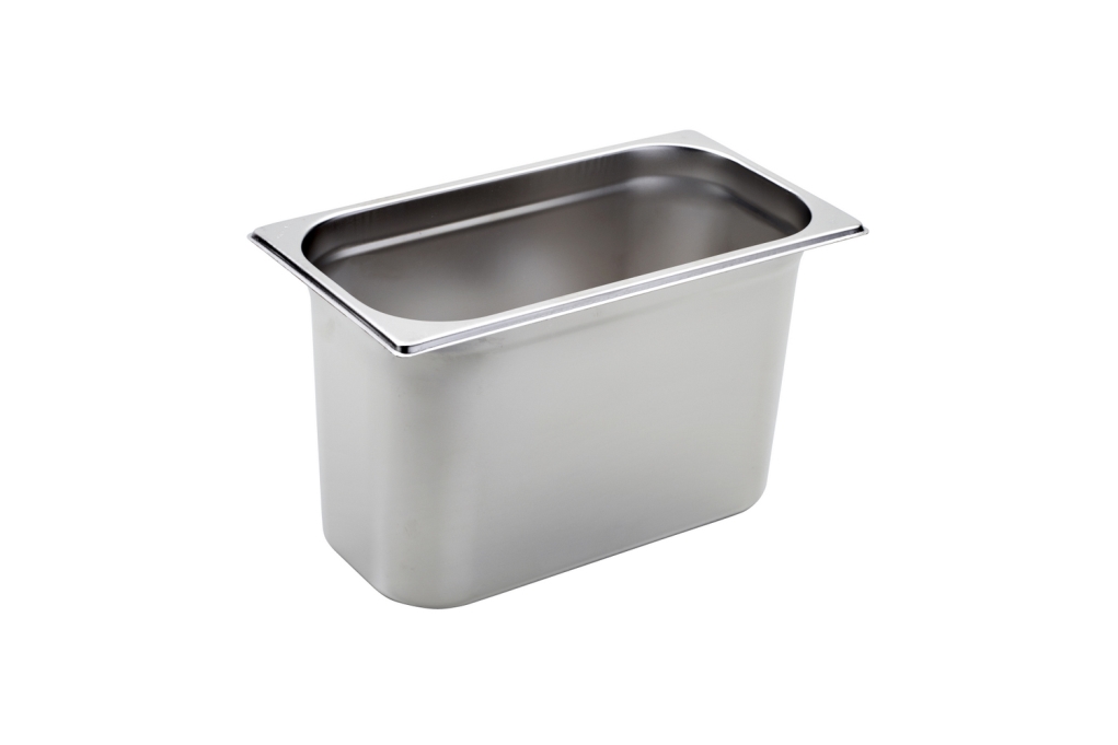 תבנית גסטרונום 1/3/200 (17.6/32.5 ג-20 ס"מ)(11.5 ליטר) נירוסטה 0.6 מ"מ 3