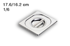 מכסה לתבנית גסטרונום 1/6 (16.2/17.6 ס"מ)