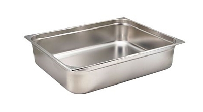 תבנית גסטרונום 2/1/150 (65/53 ג-15 ס"מ)(46 ליטר) נירוסטה 0.8 מ"מ 3