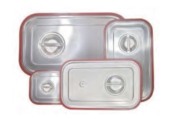 מכסה+אטם סיליקון 1/2 נירוסטה