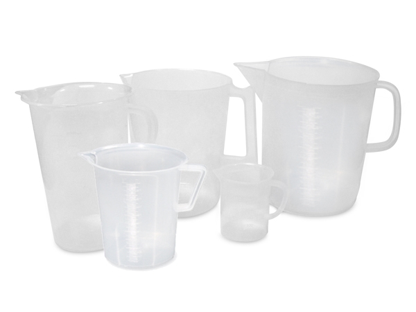 כד מידה פלסטיק 2 ליטר סימון חרוט 3