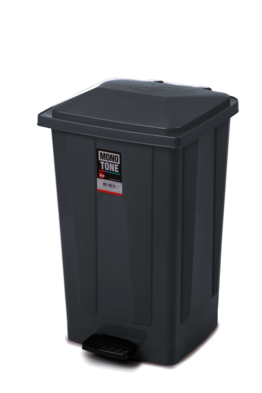 פח דוושה/פדל 48 ליטר שחור 42/37.5/63 ס"מ 3