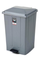 פח דוושה/פדל 86 ליטר אפור  41/44/70.5 ס"מ