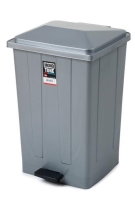 פח דוושה/פדל 86 ליטר מוכסף 41/44/70.5 ס"מ