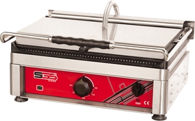 "נטו"-טוסטר לחיצה בודד 27/45 ס"מ למטה חלק למעלה פסים  SGS "נטו" 3