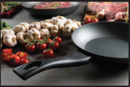 מחבת 24 ס"מ אינדוקציה טיטניום LOOK-TVS