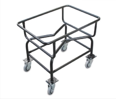 עגלה ברזל למיכל 130 ליטר HD