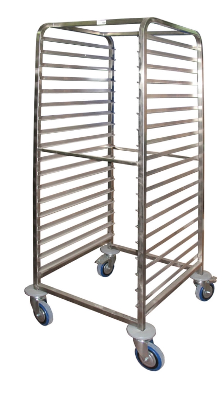 עגלה 18 מסלולים לתבנית 2/1 ( 588*671 ג-1741 ) רווח בין מסילות 7.7 ס"מ  ניר' 304 3