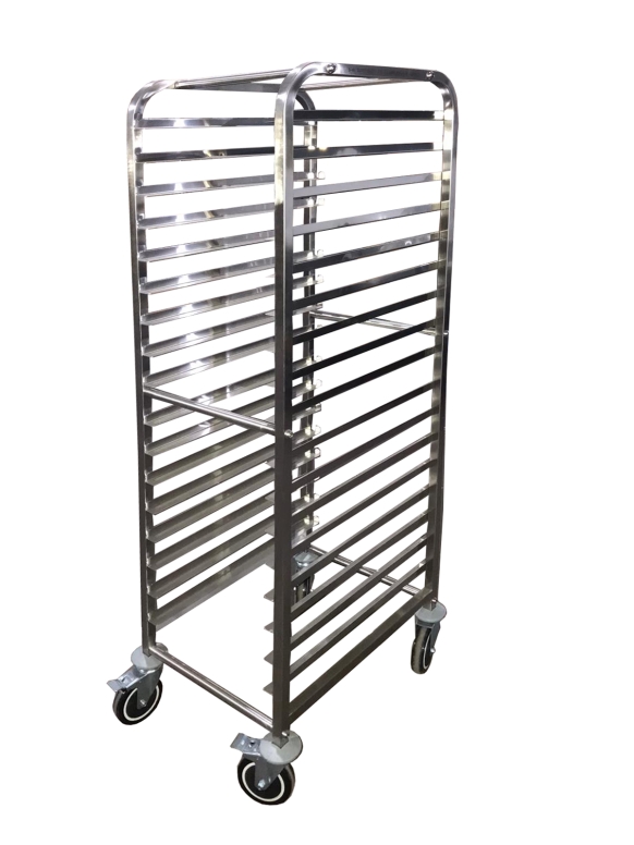 עגלה 18 מסלולים למגש 60/40 פתיחה 40.7 ס"מ ECONOMY BOLTED H-D  - ברגים