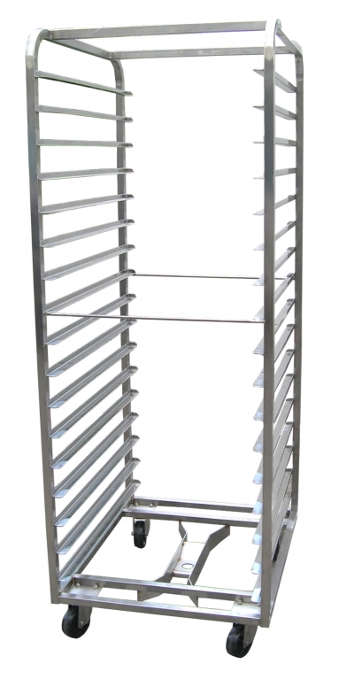 עגלה 18 מסלולים למגש 59/59 מרווח 8 ס"מ 3