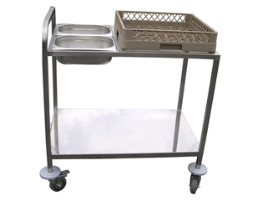 עגלה פינוי לסכו"ם וספלים ( מתאים ל2 יח' גסט' 1/3)