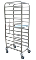 עגלה 12 מסלולים ל-24 מגש מלבן תמה 39*29 ס"מ 3