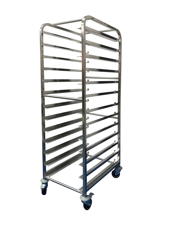 עגלה 13 מסלולים ל 26 מגשי שירות 46*36 ס"מ מלבן/טרפז-מתאים לכל יצרן תמה/ענבר/carlisll/cambro-של BM