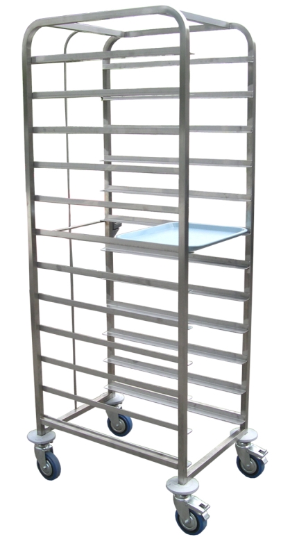 עגלה 13 מסלולים ל-26 מגש "טרפז" / "מלבן תמה / ענבר 46*36 ס"מ- מתאים לכל סוגי המגשים B-M-i 3