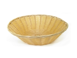 סלסלה ללחם דמויי קש בהיר עגול 20 ס"מ WB1021  880220