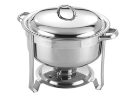 שפינג דיש נירוסטה עגול 30 ס"מ 7.5 ליטר