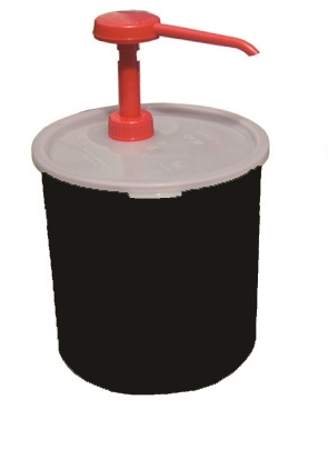 מיכל אחסון(קמברוCCP27)+משאבה2.4 ליטר שחור 3