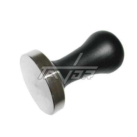 דוחסן קפה 58 מ"מ עם ידית מעץ בצבע שחור מהודר איטלקי 3