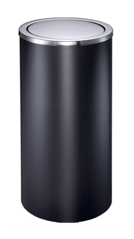 פח נירוסטה -ראש מסתובב גימור מט קוטר 30 ס"מ גובה 65 ס"מ(רול) 3